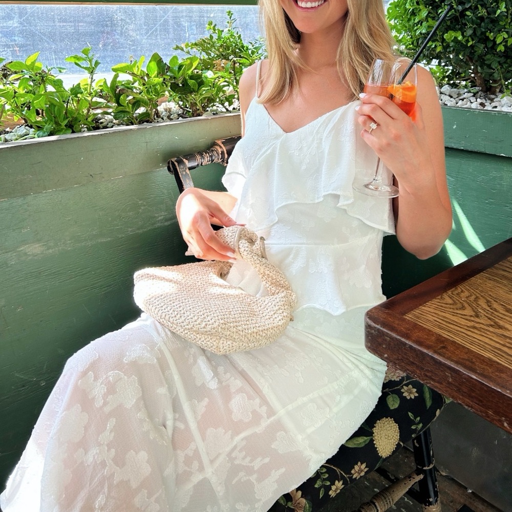 White summer dress